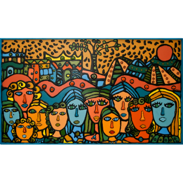 La manifestación de mujeres de la sierra y la ciudad