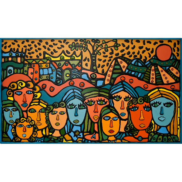 La manifestación de mujeres de la sierra y la ciudad