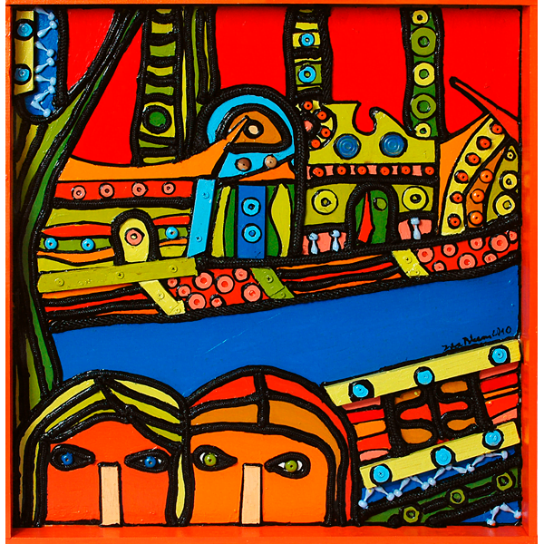 2010 Los árboles de la antigua ciudad y las mujeres