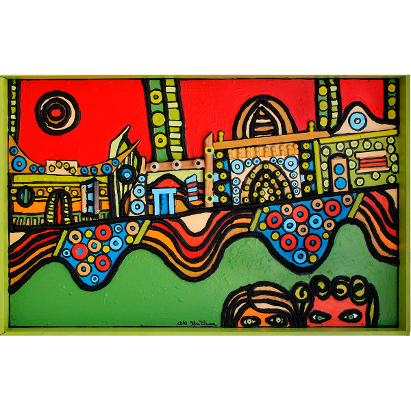 El movimiento de la antigua ciudad y las mujeres