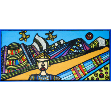 El extranjero en el Fitz Roy – El Chaltén