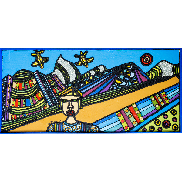 El extranjero en el Fitz Roy – El Chaltén