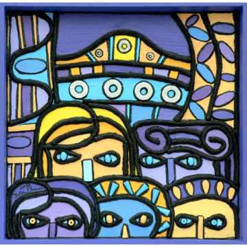 Las mujeres de diferentes orígenes en la gran ciudad