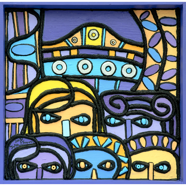 Las mujeres de diferentes orígenes en la gran ciudad