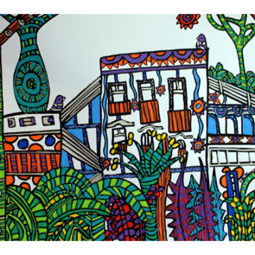 La naturaleza en la ciudad azteca