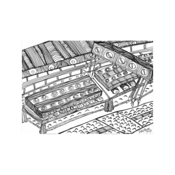 Sector de corte y decapado