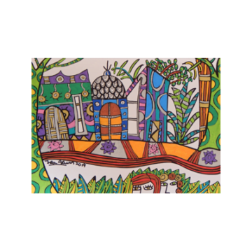 Las amigas, la naturaleza y la ciudad de América