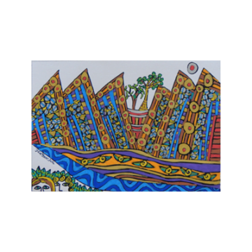 Las amigas en las altas montañas