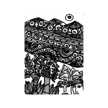 Los amigos recorriendo las sierras