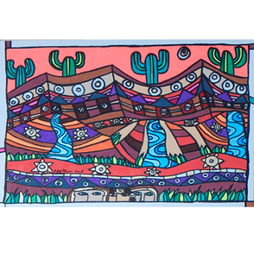 Las amigas en los cañones del Norte