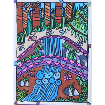 Las mariposas de las cataratas