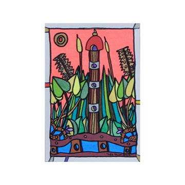 El faro en la naturaleza