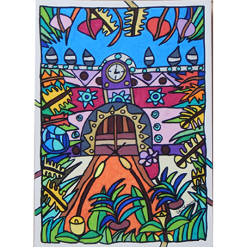 La casona del jardín