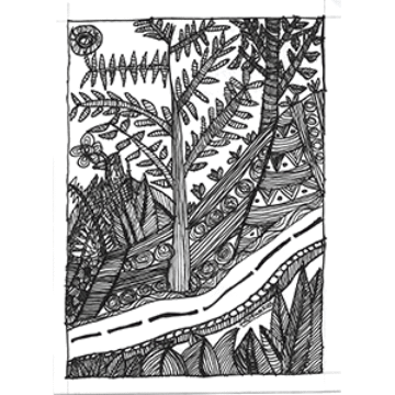 El camino de los árboles