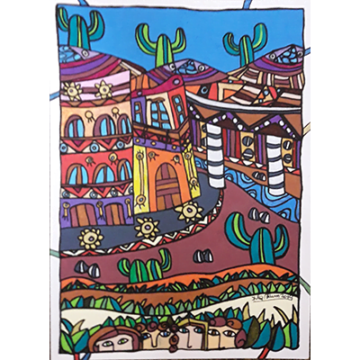 Los cactus de la sierra en la ciudad