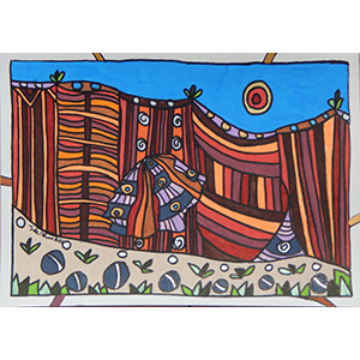 Los murales de Talampaya