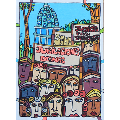 Las manifestaciones de una nueva jubilación