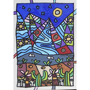 La noche en la montaña